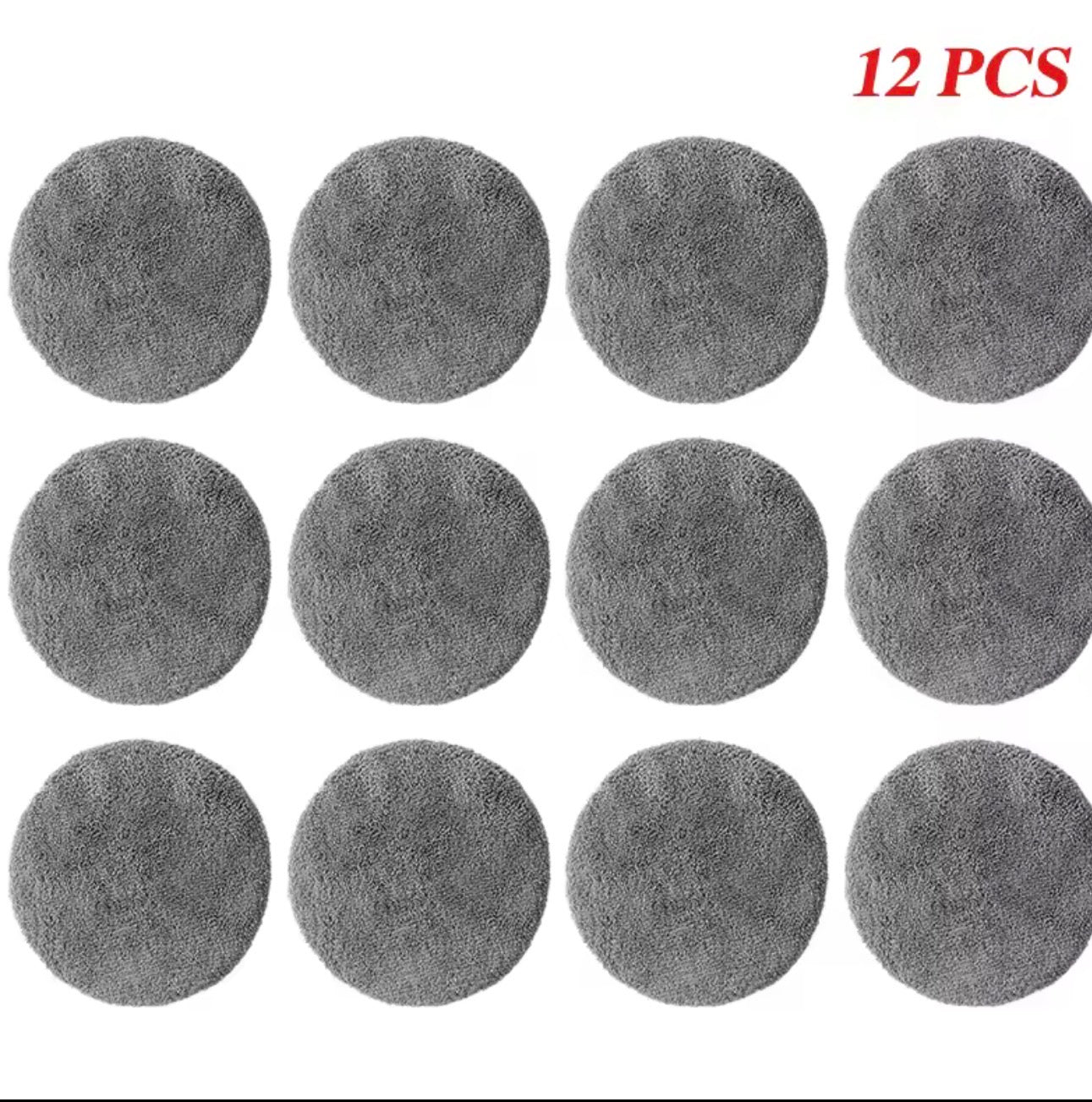 12 lingettes microfibres pour robot nettoyeur