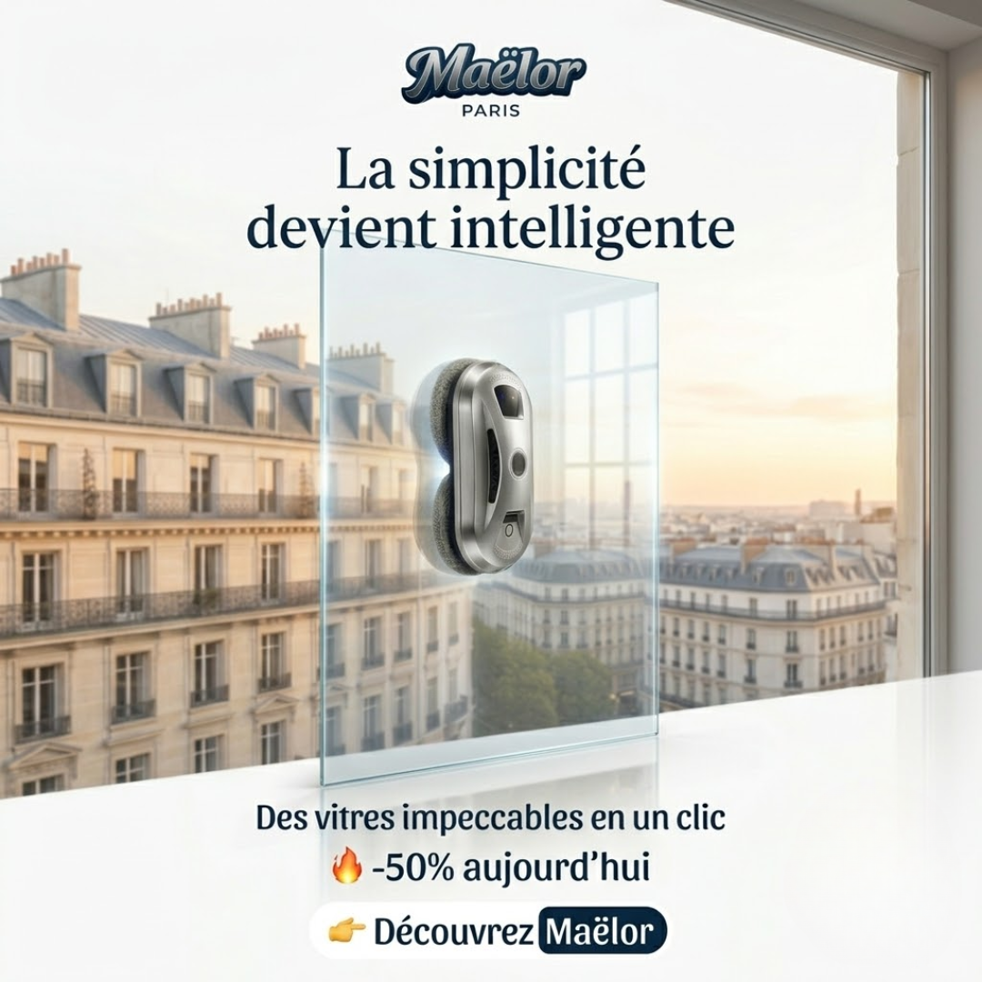 Maëlor - Robot Nettoyeur de Vitres Intelligent